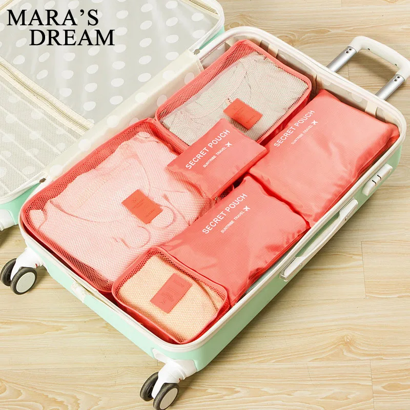 Лидер продаж дорожные водонепроницаемые сумки для хранения одежды Mara's Dream 6 шт.