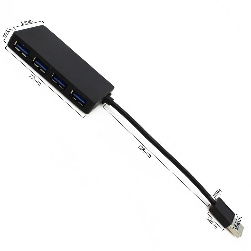 Высокоскоростной разветвитель для компьютера 3 0 дюйма с 4 портами|USB-хабы| |