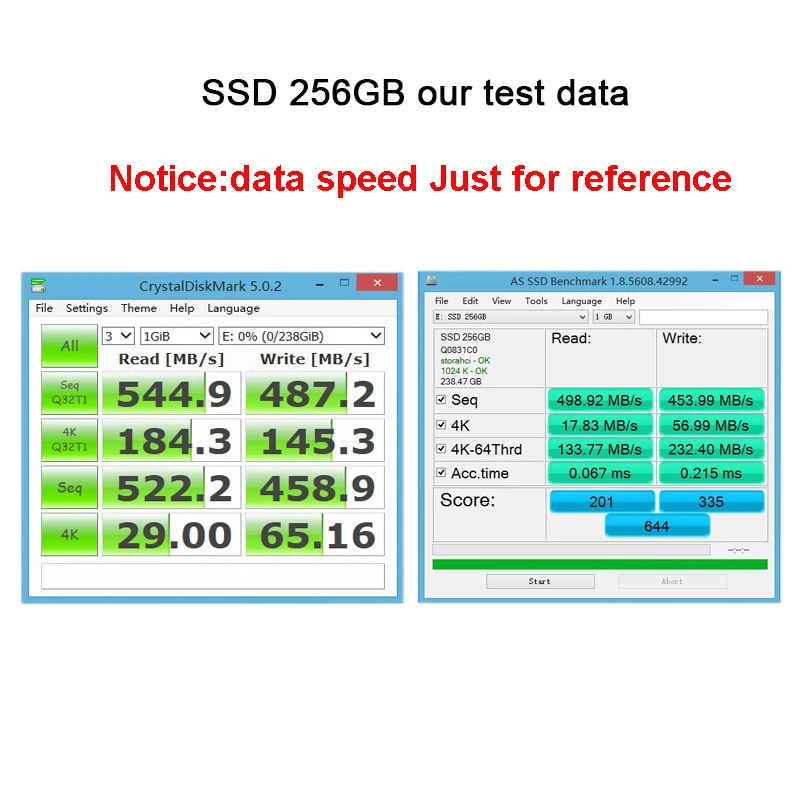 WEIJINTO NGFF m.2 SSD 2242 256 ГБ HDD мм 64 M2 внутренний жесткий диск для ноутбука | Компьютеры и
