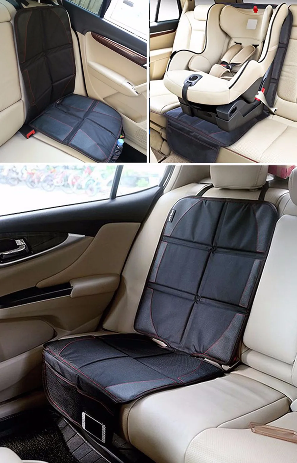 Чехлы для передних сидений автомобиля Нескользящие защитные накидки Skoda Citigo Fabia RS