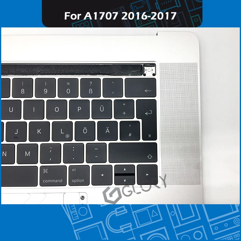 Серебристый Ноутбук с подставкой для рук Macbook Pro Retina сенсорный экран 15 дюймов A1707