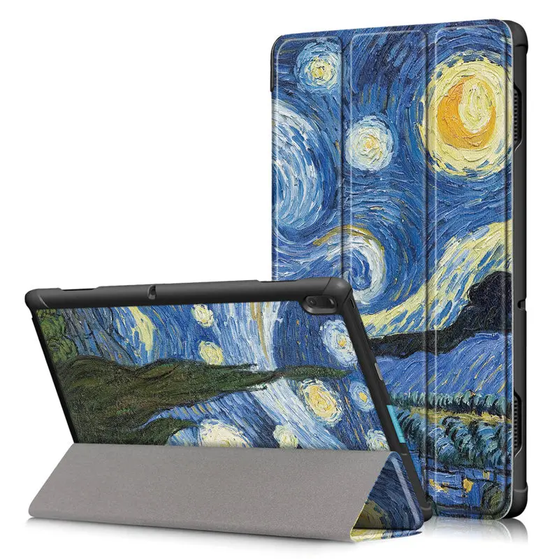 style 7 Тонкий магнитный складной чехол для lenovo Tab E10 TB-X104F TB X104F из искусственной кожи, чехол-подставка для lenovo Tab E10, защитный чехол - Цвет: style 7