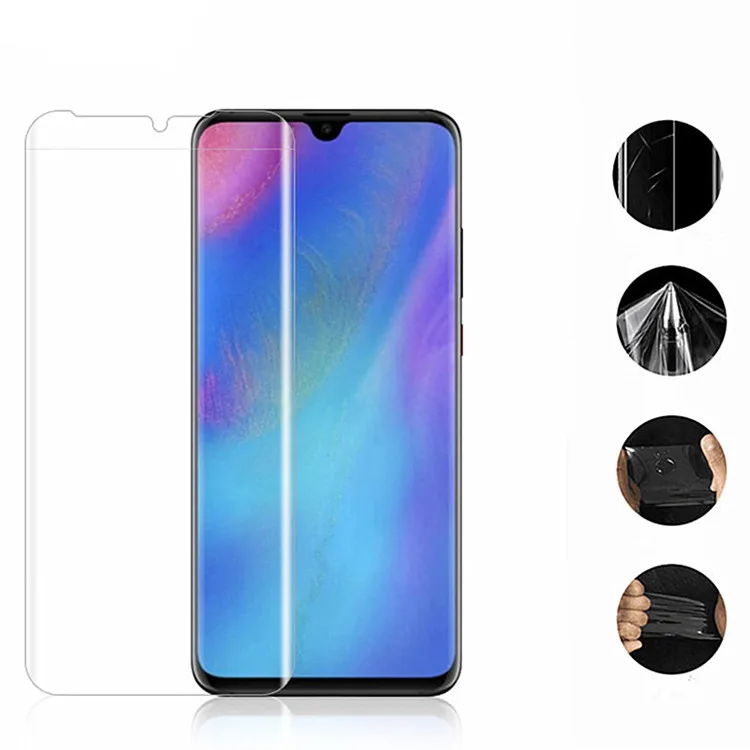 2 шт. полный охват Взрывозащищенный экран протектор для Xiaomi Redmi Note 7 эластичная ТПУ пленка гидрогель защитная пленка