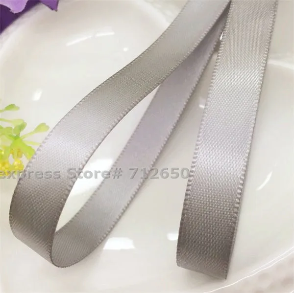 3/8 ''(9 мм) однотонная атласная лента Двусторонняя сатиновая hairbow Портплед
