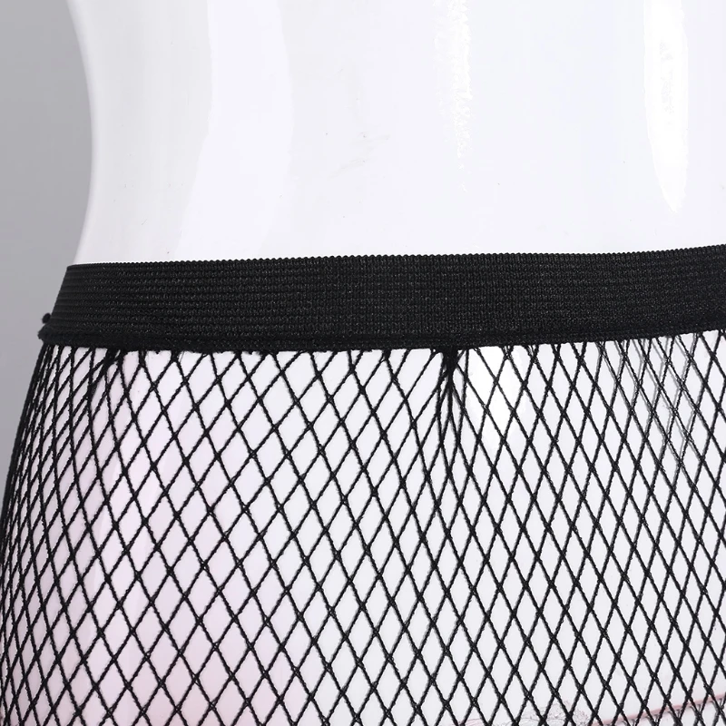 Medias de malla a la moda para ni&ntilde;as, medias de red para beb&eacute;s, pantimedias negras-5