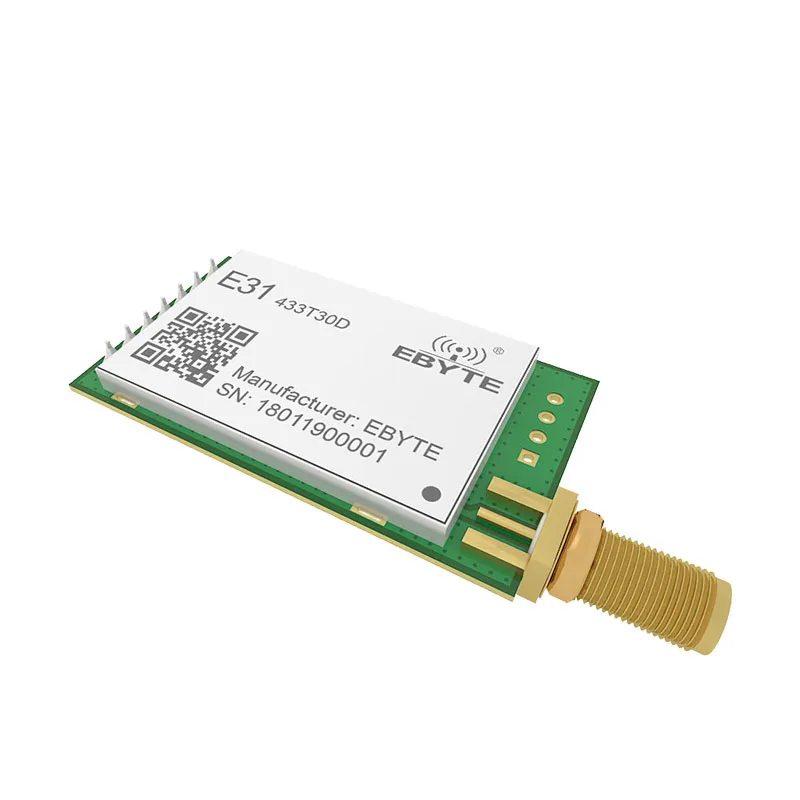 E31 433T30D AX5043 433 МГц 1 Вт дальняя узкая полоса UART антенна SMA IoT uhf беспроводной