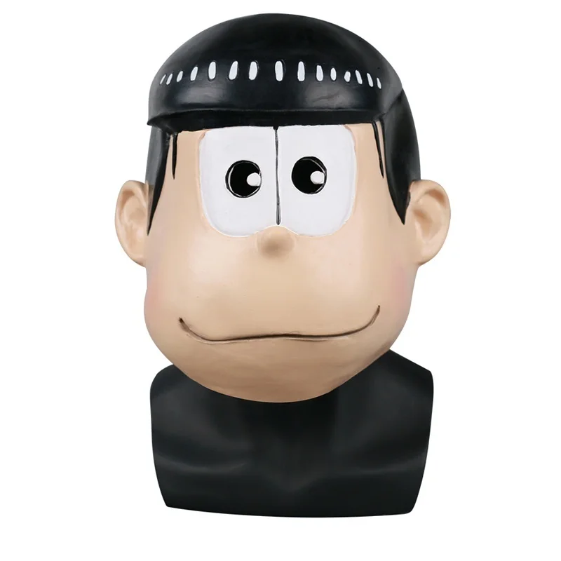 Аниме Косплей osomatsu san kun High Q твердые латексные Вечерние Маски очки