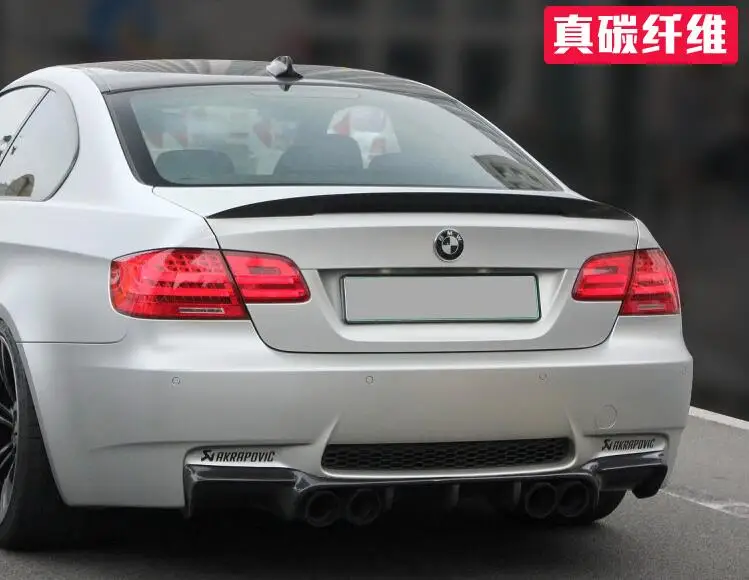 Автомобильный спойлер для заднего крыла багажника из углеродного волокна BMW 3