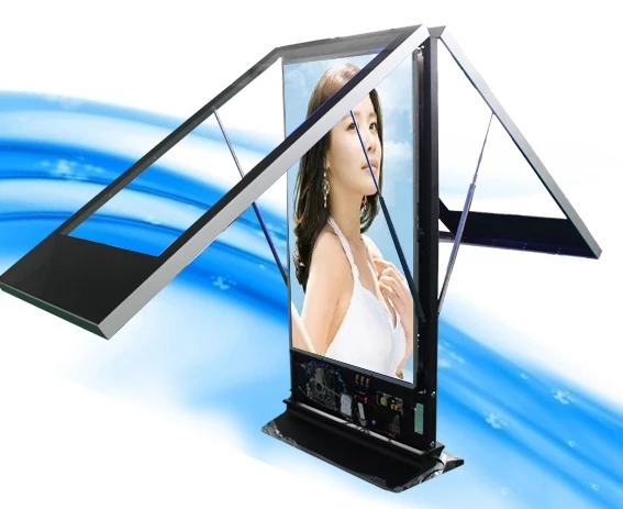 LG 65 дюймов ЖК-рекламный дисплей full hd Двухпанельный ЖК-экран рекламный киоск