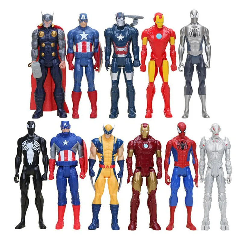 Marvel Мстители Бесконечная война 30 см кино Аниме Супер Герои Капитан Америка Ironman
