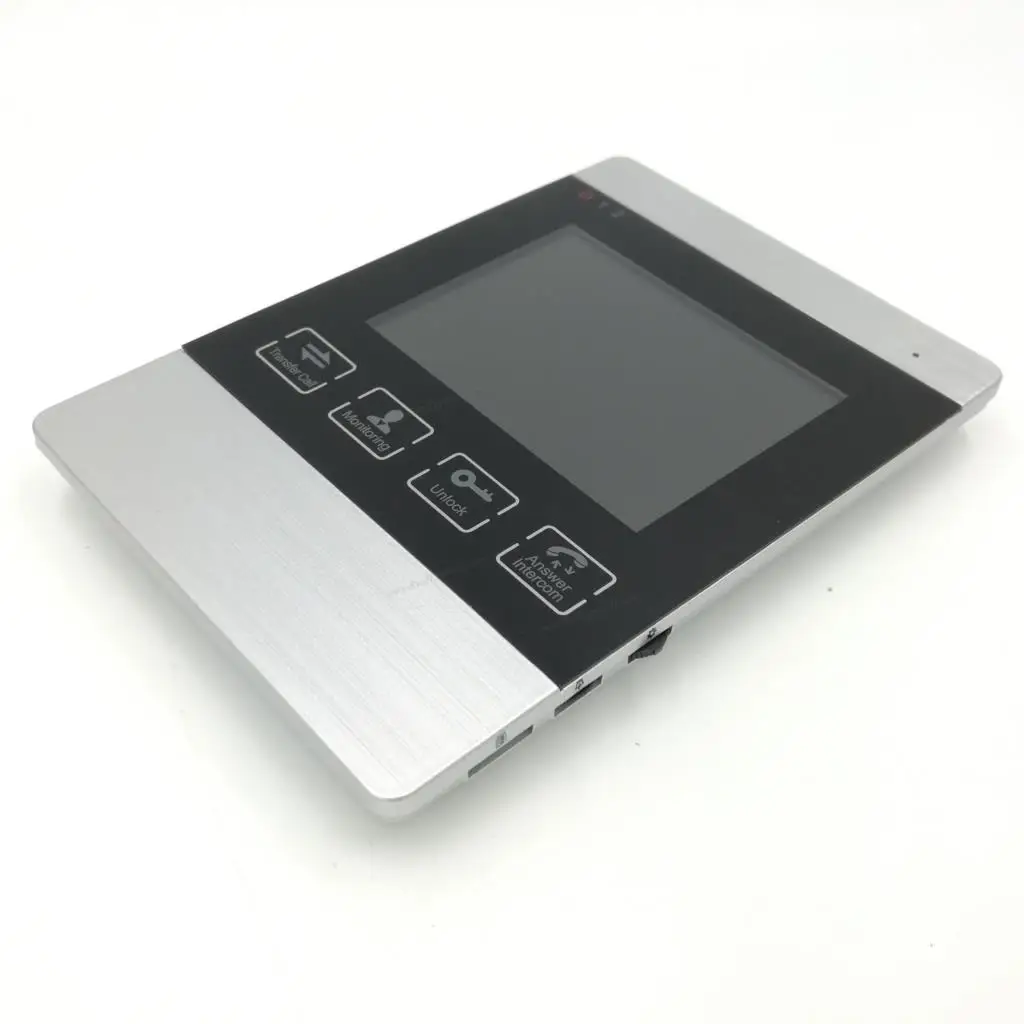 4 дюймовый HD видео домофон система дверной звонок камера релиз разблокировка