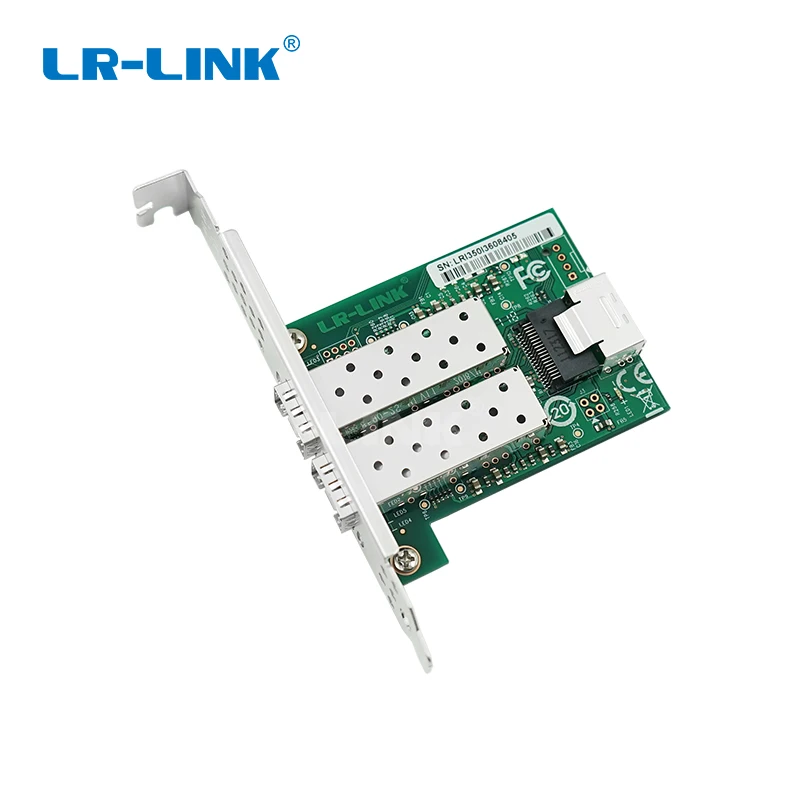 LR-LINK 2203PF-2SFP двухпортовый мини PCI-express Gigabit Ethernet волоконно-оптическая lan сетевая карта сетевой адаптер Intel I350 Nic