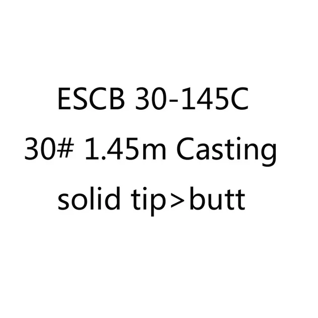 ECOODA ESCB II 1,45 м 1,65 м 1,85 м 2,05 м лодочный стержень Япония Полный Fuji части твердый углеродный наконечник морской стержень Спиннинг/Литье удилища - Цвет: Белый