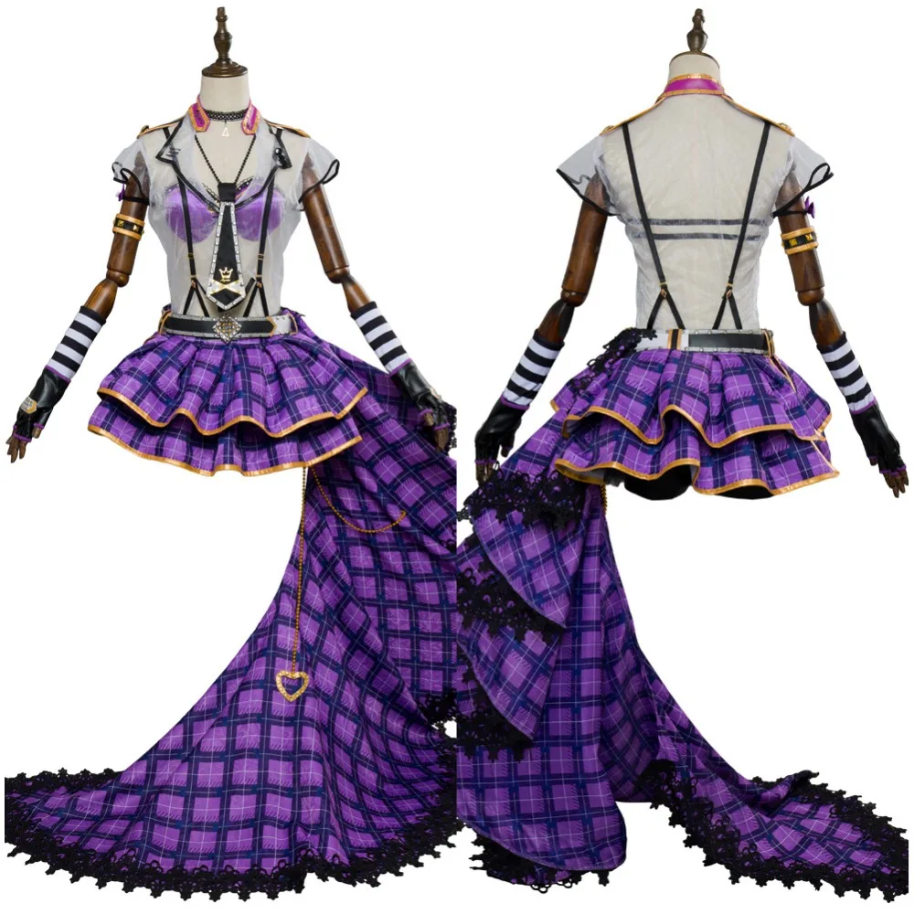 

Lovelive Cosplay Love Live! Sunshine!! Mari Ohara Punk Rock Cosplay Costume Adult Women Girl Outfit Halloween Cosplay Costume