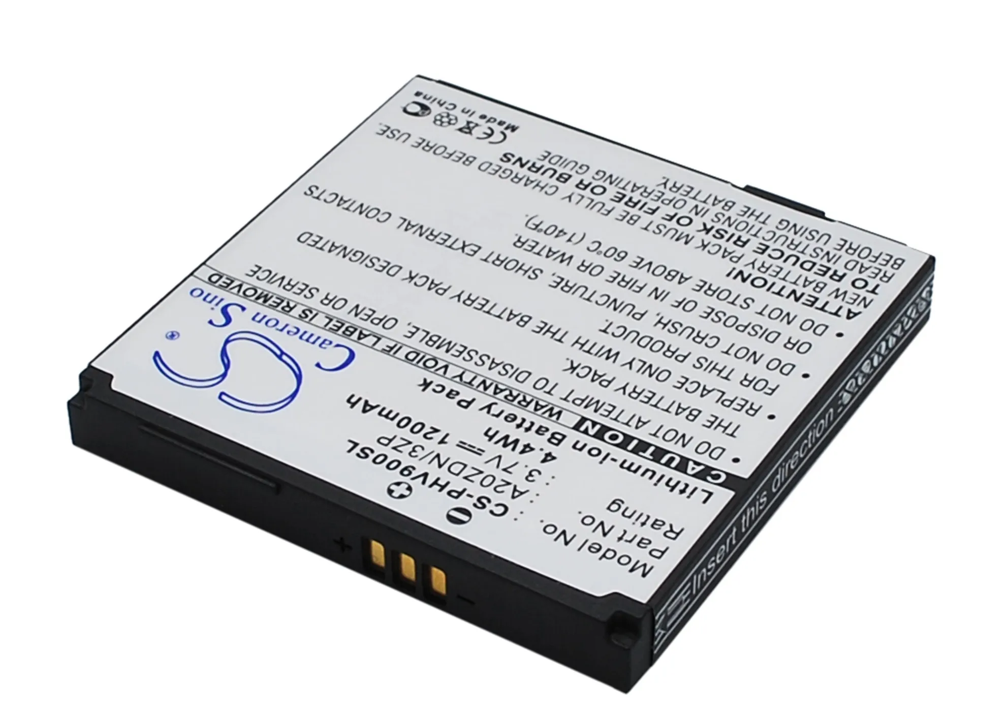 Высококачественный аккумулятор Cameron Sino 1200 мАч A20ZDN/3ZP для Philips Xenium V900|1200mah battery|cameron