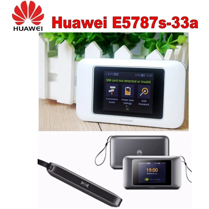Разблокированный Huawei E5787 33a Cat6 точку доступа Wi Fi 3000 мАч батарея LTE категории|3G