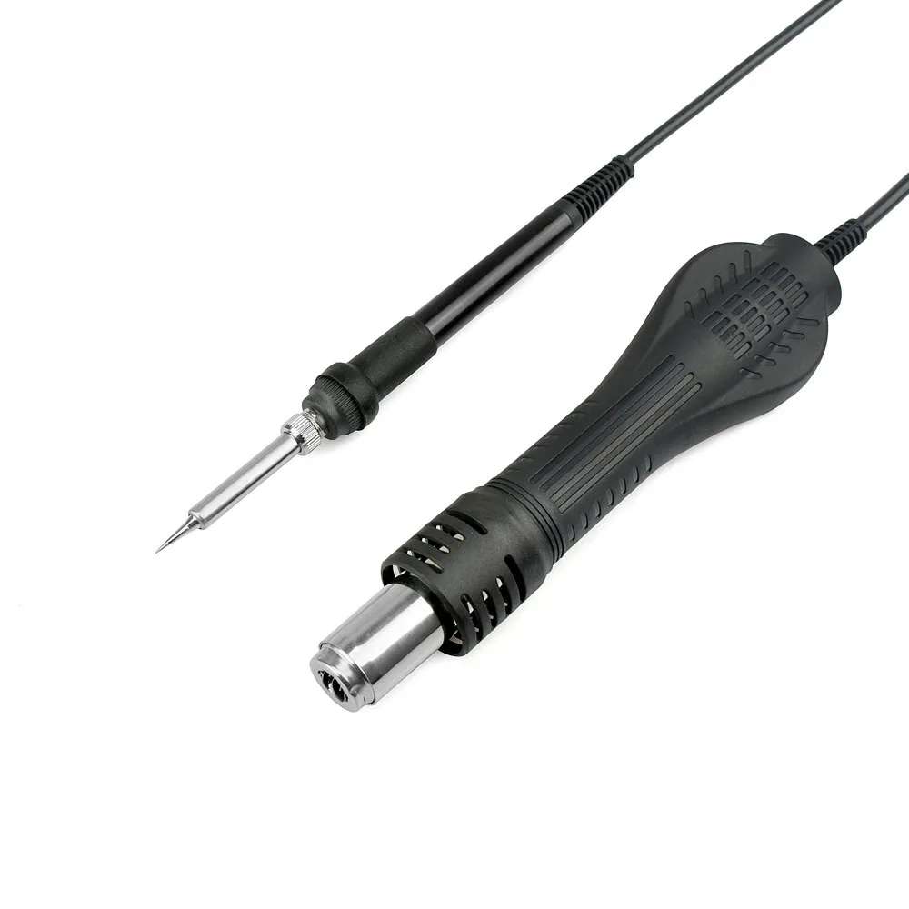 PJLSW 8786D 750 Вт Синий цифровой 2 в 1 SMD паяльная станция Ремонт Сварка паяльник набор PCB инструмент для распайки