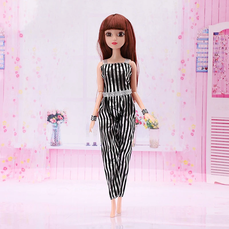 Платье ручной работы дневная повседневная одежда аксессуары подарок для куклы