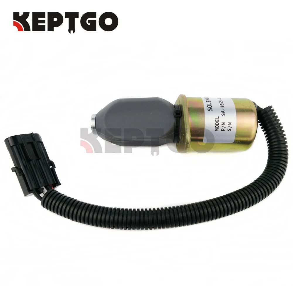 SA 3665 12 12V Электромагнит отключения подачи топлива для Kubota Super Mini Series 4HP 129953 77803 6681513