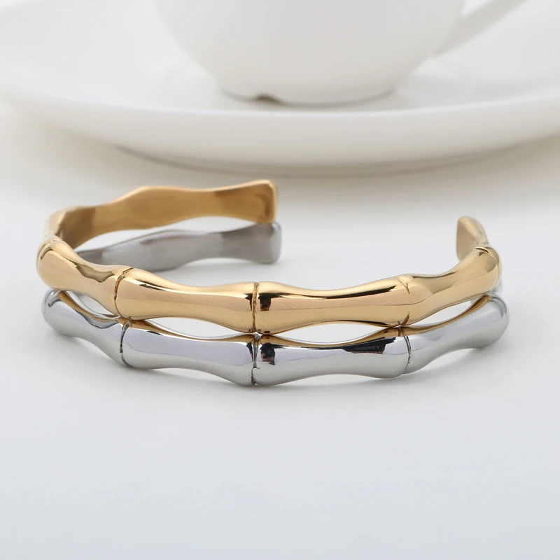 Kalen Новые простые браслеты из нержавеющей стали и для женщин мужчин