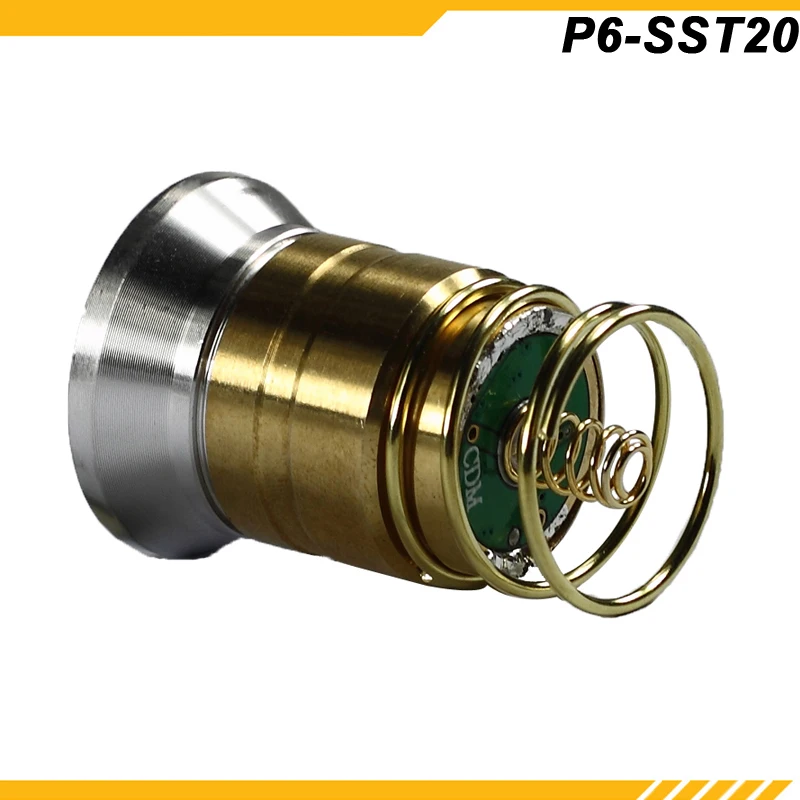 KDLITKER P6 SST20 Luminus SST 20 700 Lumens 3V 9V P60 Drop in (Dia. 26 5 мм)|Фонарики и осветительные приборы| |