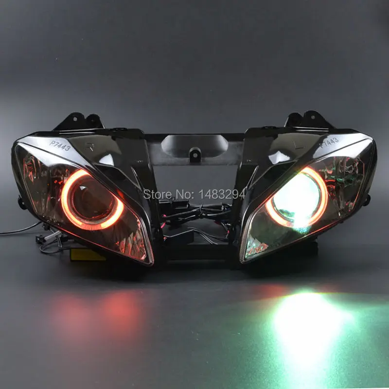 R6 08 15 Red Angel Custom проекторная фара HID в сборе подходит для Yamaha YZF 2008 2015|custom projector