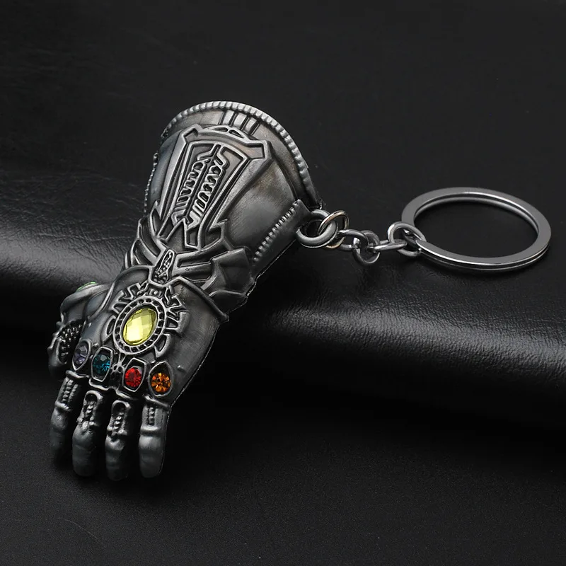 Металлический брелок для ключей Thor Hammer с героями мультфильмов мстители