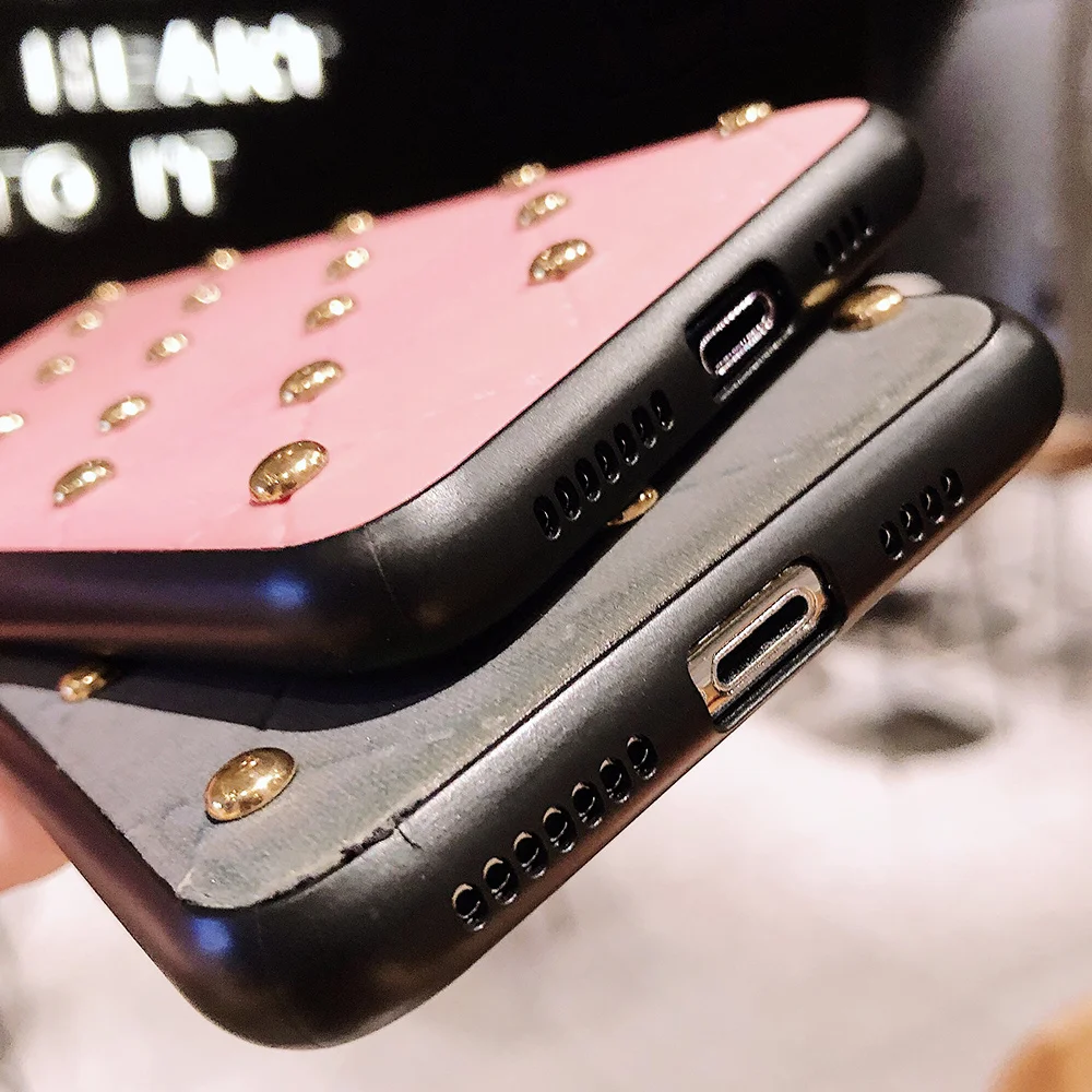 Для iPhone Xs MAX X XR Чехол 7 8 плюс крышка Светоотражающая уникальная ткань с клапан в