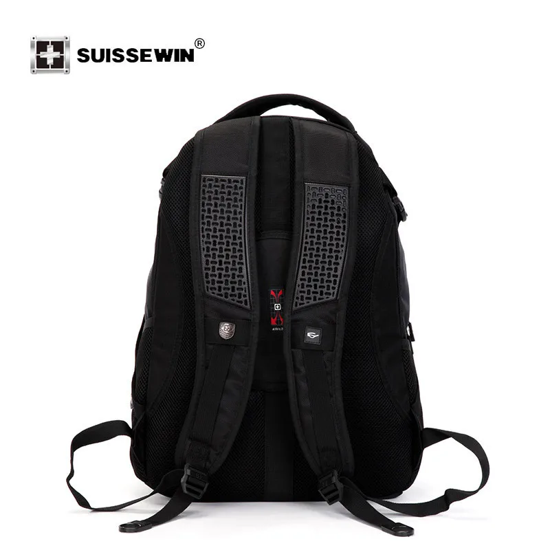 17 дюймов швейцарский буйсность нейлоновый рюкзак для ноутбука мужской