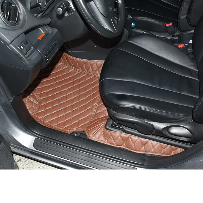 Lsrtw2017 волокна кожаные автомобильные коврики для mazda5 mazda Premacy Nissan Lafesta Highway Star 2010- 2013
