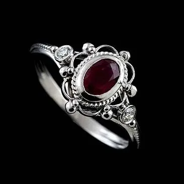 OMHXZJ,, Европейская мода, женские, мужские, вечерние, свадебные, подарок, серебряный, овальный, красный, фиолетовый, аметист, AAA, циркон, тайинь, кольцо, RR325
