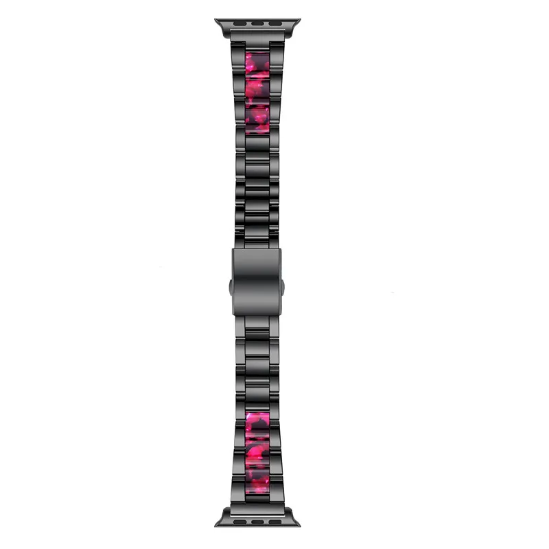 Для Apple Watch Band 44 мм 40 мм ремешок для Apple Watch Band 42 мм ремешок из нержавеющей стали 38 мм для iwatch ремешок 4 3 2 серии