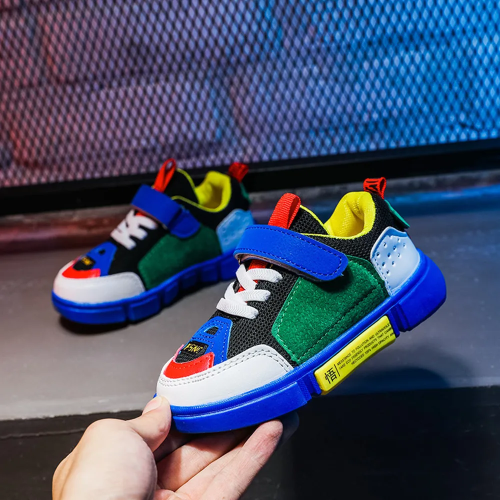 2018 Spring Autumn Baby Boy Girls Canvas Kids Shoes Children Flat With Casual Brand Sneakers Fashion Trainers | Детская одежда и