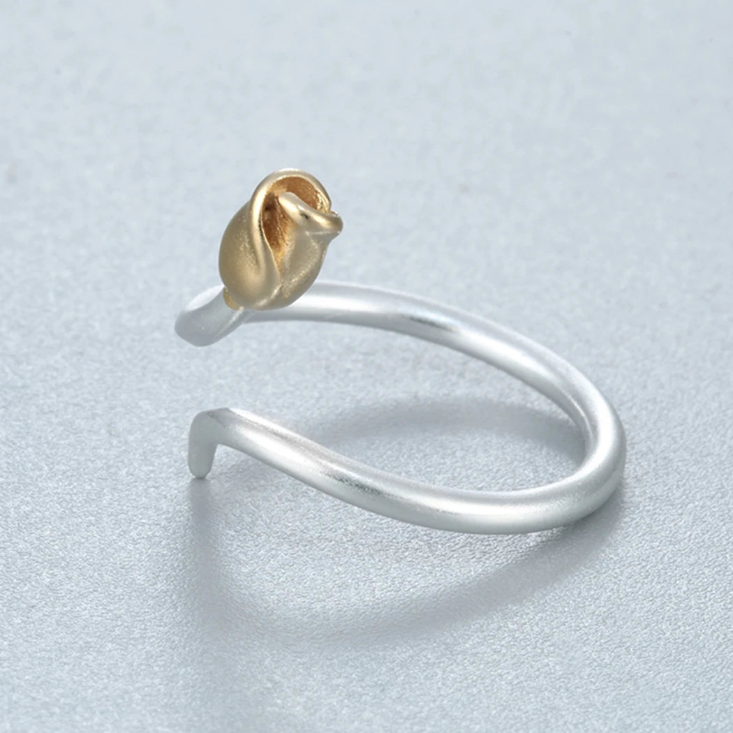 Кольцо Cxwind для женщин регулируемое открытое Ювелирное Украшение милый розовый