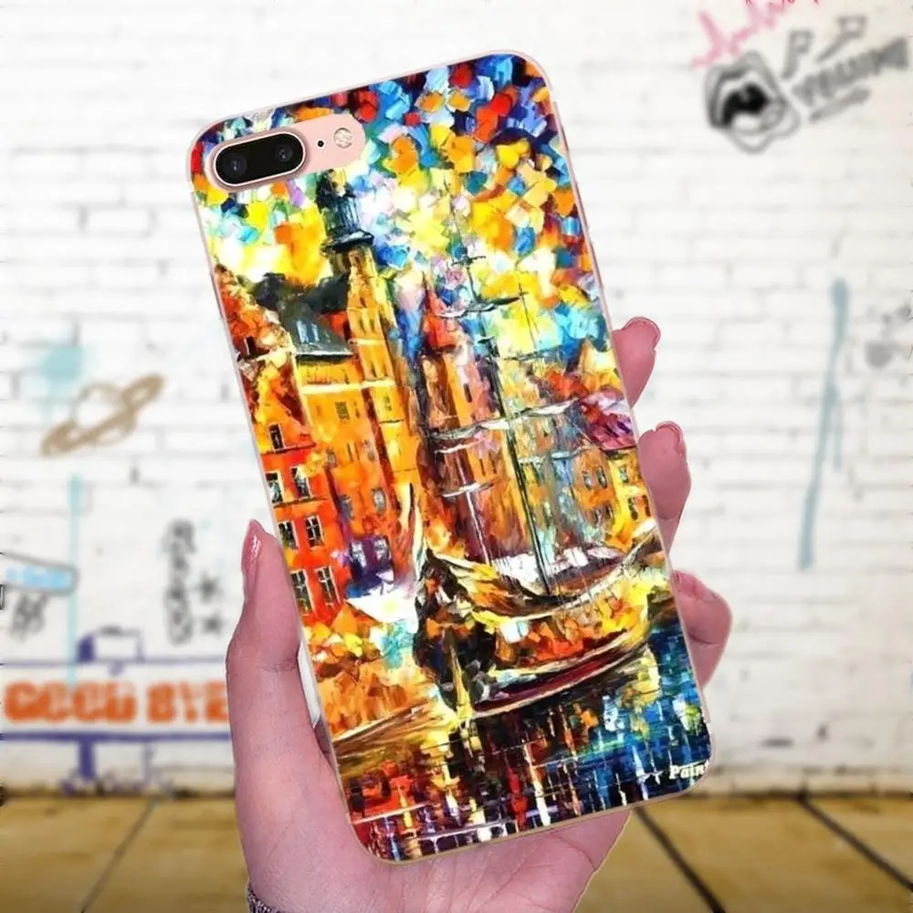 Мягкий чехол Ван Гог Звездная ночь картина маслом для Xiaomi Mi3 Mi4 Mi4C Mi4i Mi5 Mi 5S 5X6 6X8 SE A1