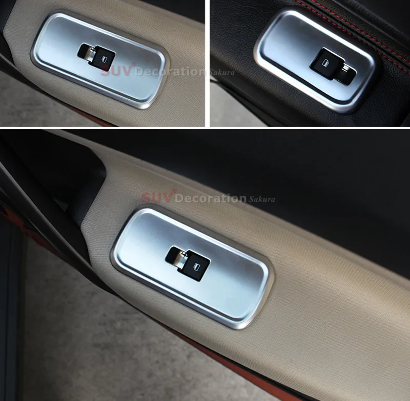 Подходит для mg GS качество Матовая автомобилей-Аксессуары Укладка ABS двери, окна лифт регулятор Крышка отделкой 4 шт