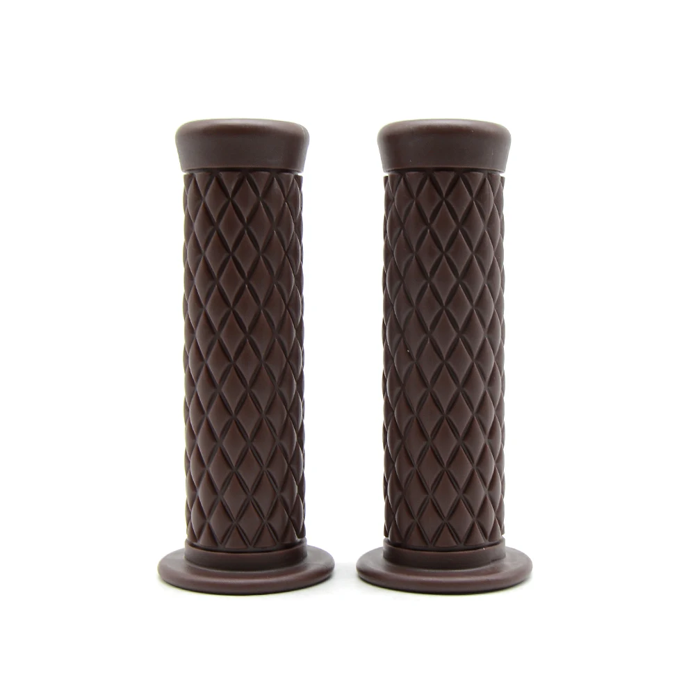 Универсальные резиновые мотоциклетные ручки винтажные для питбайка Kawasaki Honda BMW