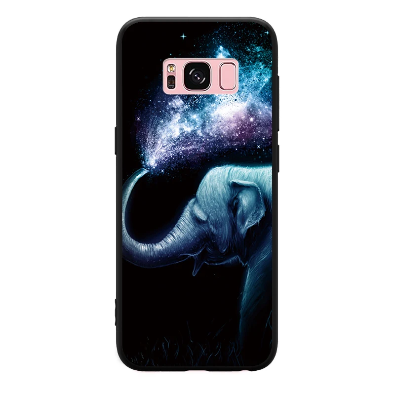 Красочный волк, сова, Лев, павлин, животный рисунок для samsung Galaxy S6, S7 Edge, S8, S9 Plus, Note 3, 4, 5, 8, 9, жесткий чехол для телефона - Цвет: 7705