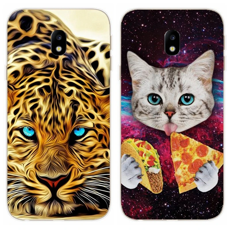 Силиконовая крышка для samsung Galaxy J7 J730F J5 J530 J3 J330 F чехол мягкий TPU чехол s для samsung J 3 5 7 F Coque