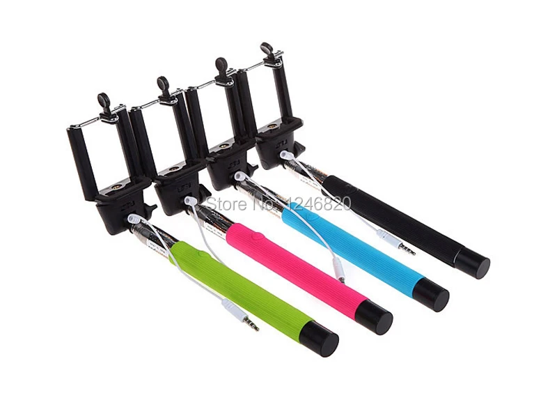 Проводная селфи-палка монопод раздвижная камера портрет для iPhone 6 Plus Samsung Note 4 Android