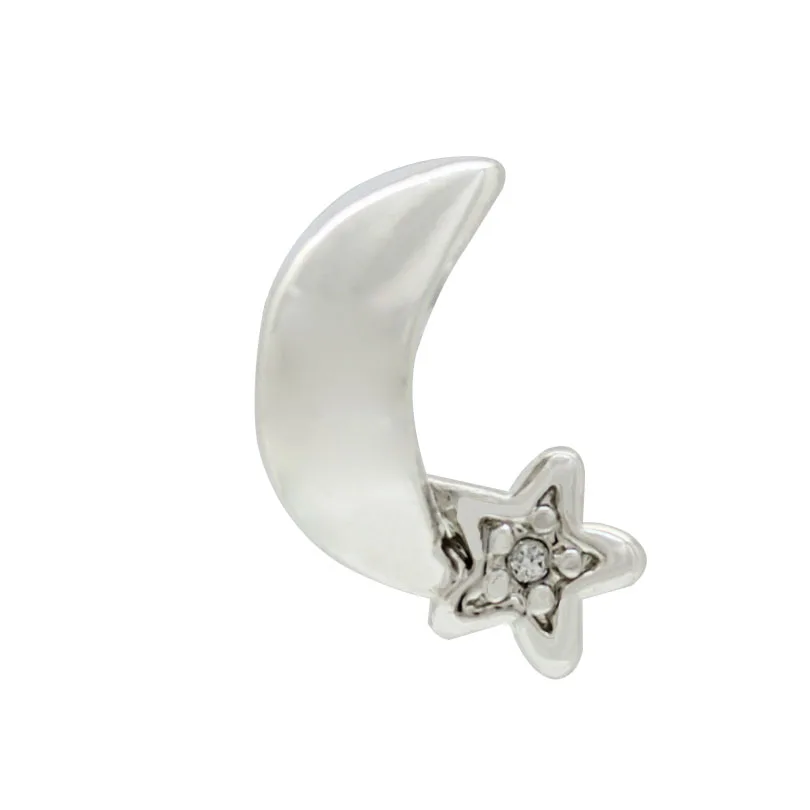 Модные ювелирные изделия Луна Звезда ночь Европейский Шарм бусины подходят