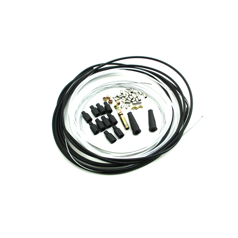 XLSION Aftermarket 5 м Мотоциклетный DIY Набор тросов дроссельной заслонки бочка карб соски