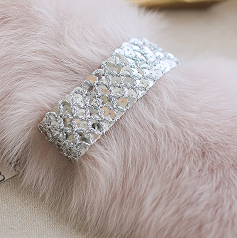 Роскошный женский зимний теплый шарф RYF157 из натурального Лисьего меха