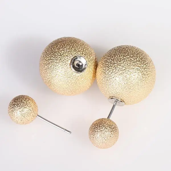 Оптовая продажа новый дизайн корейские серьги со складками женские с жемчугом