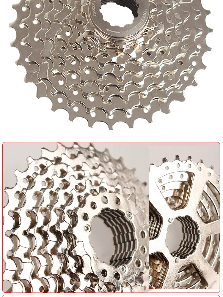 Высокое качество стальной горный велосипед 8 s/9 s Freewheel 9 скоростей MTB кассета 11-32 T/34 T запчасти для велосипеда Freewheel