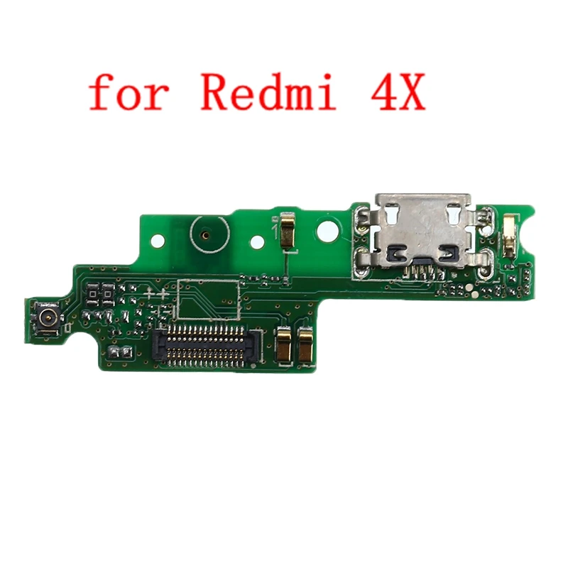 Usb-порт для зарядки, гибкий кабель, соединитель для Xiaomi Redmi Note 3/4/Note 3/4 Pro/4A/5A/4X/2 2A/3 S, микрофонный модуль - Цвет: for Redmi 4X