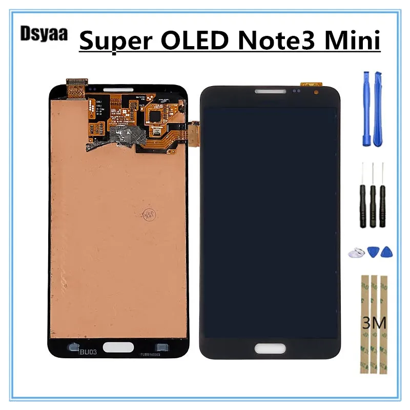 5 дюймов Супер OLED ЖК-экран для Samsung Galaxy Note3 Note 3 Neo Mini Lite N7505 экран дисплей сенсорный