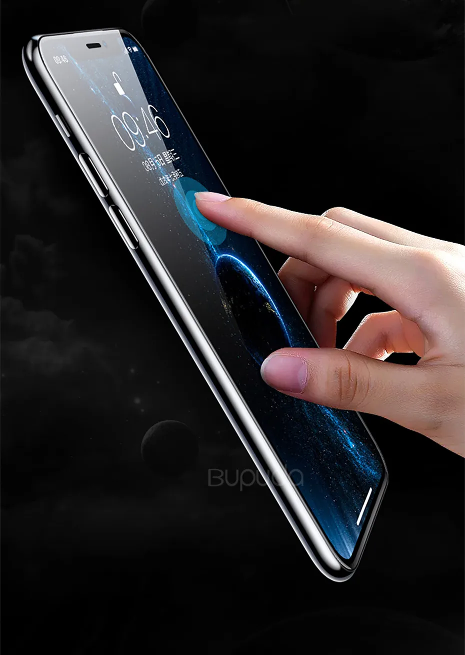 Bupud 20D полное покрытие экрана протектор для iPhone 7 8 6 6S Plus XS Защитное стекло для iPhone X XR XS Max стеклянная пленка
