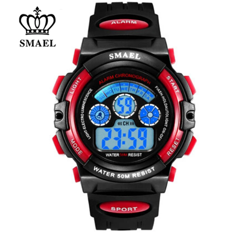 SMAEL детские модные спортивные часы для мальчиков или девочек подарок 0508B уличные