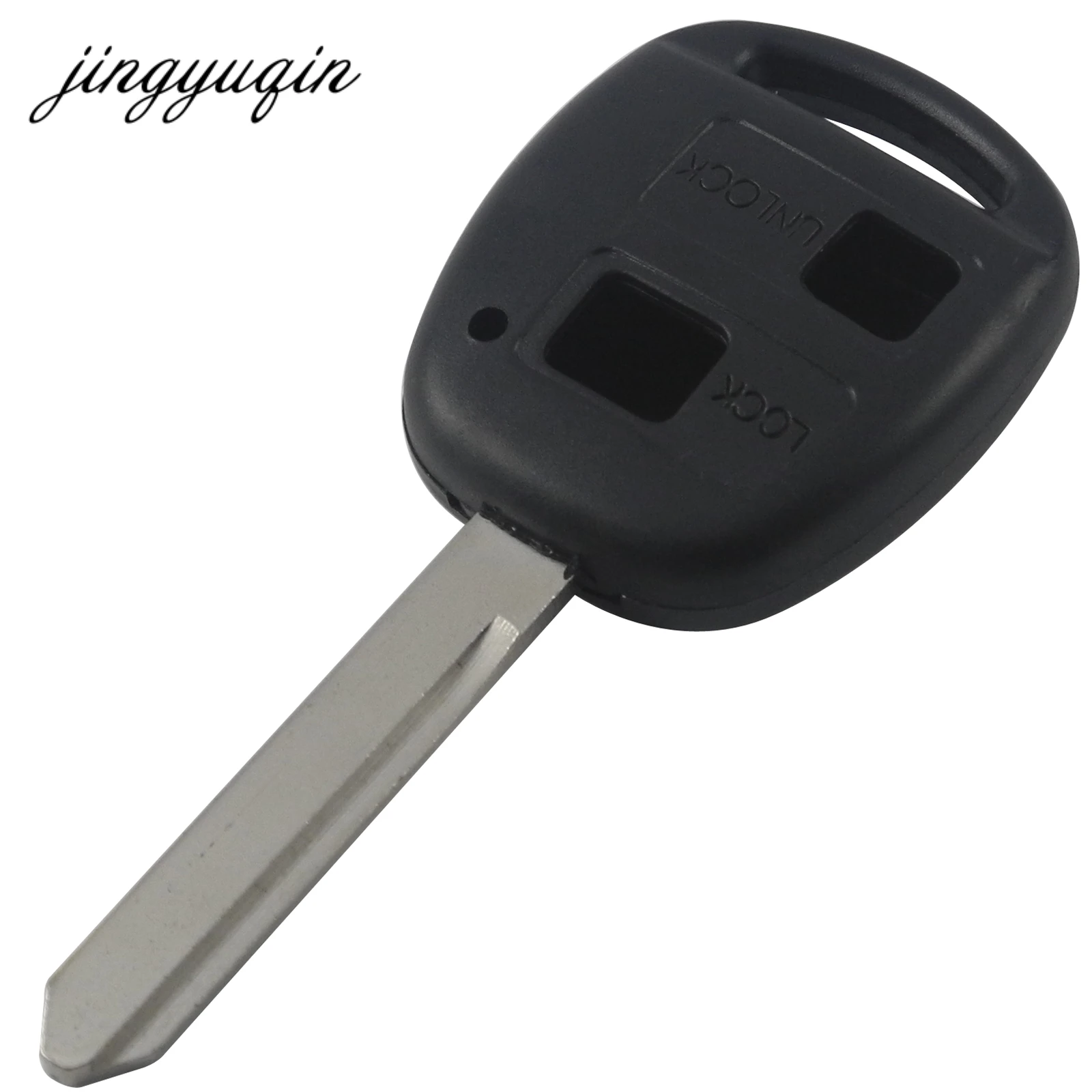 Jingyuqin 10 шт./лот Toy47 2/3 кнопки дистанционного ключа оболочки для toyota Yaris Avensis